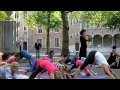 Yoga Flashmob Abdijplein Middelburg