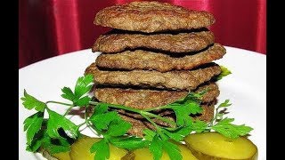Оладьи из печени с картошкой Оладьи из печени с картошкой