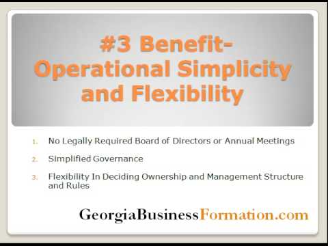 Benefits of an LLC Protection, LLC Taxes & LLC Governance Benefits of an LLC Protection, LLC Taxes & LLC Governance