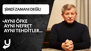 Davutoğlundan Bahçeli Ve Erdoğana Üslup Eleştirisi Yanıt