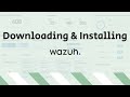 Downloading and Installing wazuh OVA