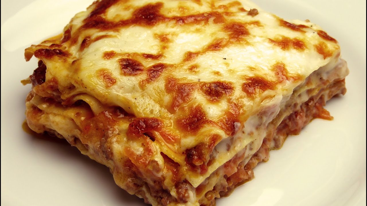 Recette de Lasagne à la bolognaise - YouTube