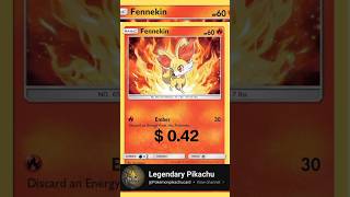 Top Rare Card Fennekin Pokemon