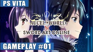 Accel World VS Sword Art Online English PS Vita Gameplay #1 (The Invader)