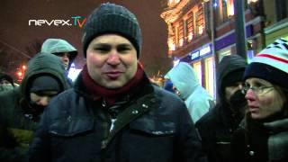 Питер в поддержку Навальных 30.12.14