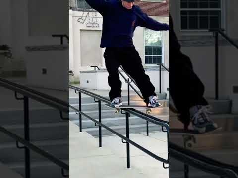 Sean Egan long steeze boardslide with a dope pop out - All I need skateboards