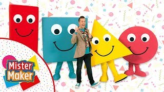 Soy Una Figura Cuadrado Mister Maker En Español