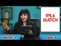 Swipe in 1 Second (Celebrity Dating Challenge)