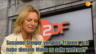 Susanne Steiger Bricht Im Fernsehen In Tränen Aus Er Hat Mein Leben Ruiniert
