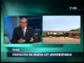 Lucas Lavado Mallqui Daniel Mora "Universidades no responden a requerimientos del país" Parte 2