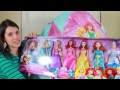 Disney Princess videos Super GIANT Princesses Surprise EGG Let It Go Elsa Anna Ariel Belle Huge Toys