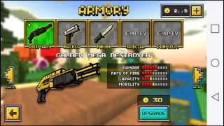 Pixel Gun 3D Old Version Buying All Weapons, Capes, Boots, And Hats