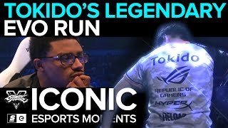 ICONIC Esports Moments: Tokido's Legendary Run at EVO 2017 (FGC) ICONIC Esports Moments: Tokido's Legendary Run at EVO 2017 (FGC)