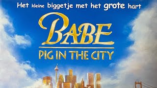 Opening To Babe Pig In The City English With Dutch Subles - 1999