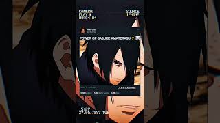 Power Of Sasukeamaterasu