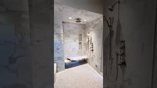 A Luxurious Steam Shower I Tiled