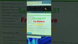 Samsung A51 Android 13 Frp Remove With Chimera Tool Latest Security