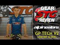 Alpinestars GP Tech V2 Leather Gloves REVIEW | Sportbike Track Gear YouTube Video