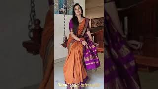 Stunning Srithika Saneesh Pics Maharasi Serial Nadaswaram Malar