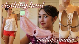 End Of Summer Clothing Try-On Haul