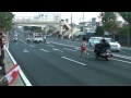 2014国際千葉駅伝 6区の最終区間 稲毛区穴川十字路の所