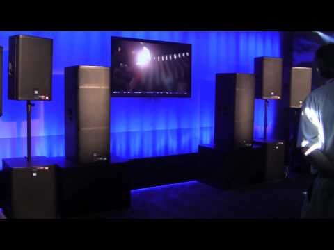 ELECTRO-VOICE ELX POWERED SPEAKER DEMO AT NAMM 2011 WITH I DJ NOW