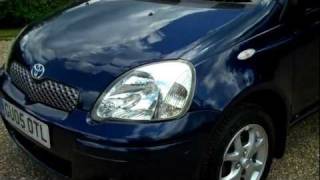 05-05 Toyota Yaris Blue 1.3Cc 3Dr Hatchback For Sale