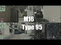 Type 95 vs M16 - Modern Warfare 3 CoD Call of Duty - Aienkei