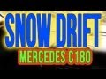 Mercedes C180 Snow Drift Cockpit Cam