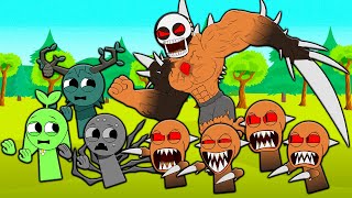 New Sprunki Vs Boss & Mutants Zombies Zombie Apocalypse Incredibox Sprunki Episode 6 Animation