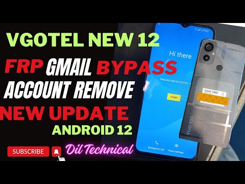 VgoTel New 12 Frp bypass Android 12 New update security VgoTel New 12 Frp bypass Android 12 New update security