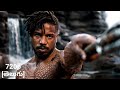 Black Panther Telugu | T'challa Vs Killmonger Fight Scene Telugu SD | Black Panther Scene (2017)