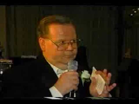 Very funny speech by the father of the bride that could also be done by the 