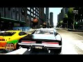 GTA IV Fast & Furious 1970 Dodge Charger vs Toyota Supra No Music = Epic Car Sounds