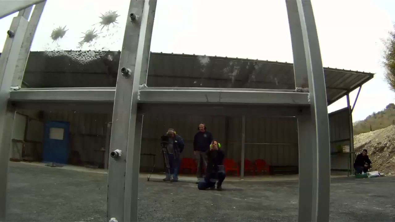 Shooting Test of PALSHIELD Bullet-Proof Containment Glazing