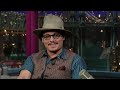 David Letterman - Johnny Depp: Justin Bieber Fan?