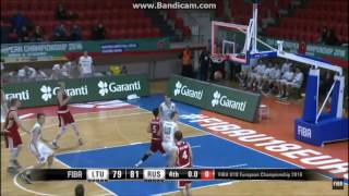 Arnas Velička Amazing Game Winning Shot