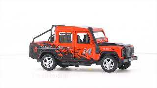 Машина Металлическая Land Rover Defender 110 Pickup, Технопарк Defpickup-12Exp-Og