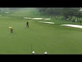 Graeme McDowell long birdie at No. 1 in HSBC Round 4