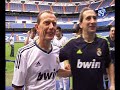 Butragueño y Pardeza jugaron un partido con los fans del Real Madrid en Facebook