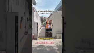 Rekull Room House For Sale In Uppal Peerzadiguda. 112 Sqdy West Faceing Price 55 Lacks