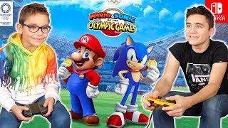 Swan & Néo Testent Mario & Sonic Aux Jeux Olympiques De Tokyo 2020 - Nintendo Switch