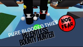 Pure Blooded Thief & Relentless Bounty Hunter Roblox Blockate Henry Stickmin Collection English