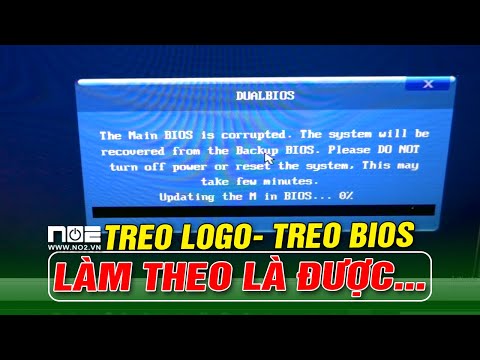 Máy tính treo logo, Máy tính treo bios Fix trong nửa nốt nhạc