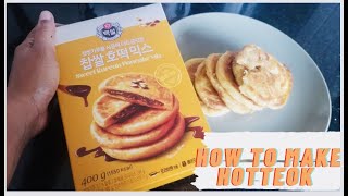 Lets Try Korean Sweet Pancake Hotteok How To Make Using Beksul Pancake Mix