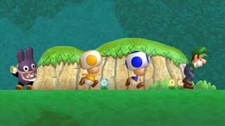 New Super Luigi U 100% Walkthrough Part 1 - Intro + World 1 (1-1,1-2, 1-3, 1-T, 1-4, 1-5, 1-C & 1-S)