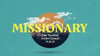 Missionary Tim Teague
