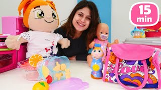 Ayşe Ve Lili Ile Mama Yapalım, Beslenme Çantası Hazırlayalım, Iyileşelim Kız Oyunları.