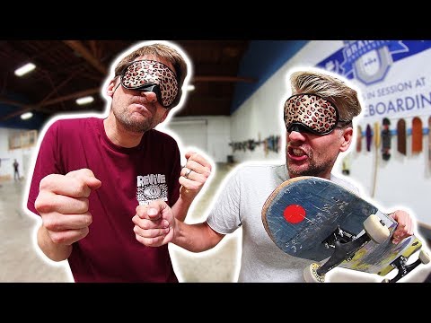 BLINDFOLDED GAME OF SKATE