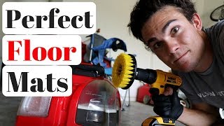 Super Clean Car Floor Mats: 4 Steps!